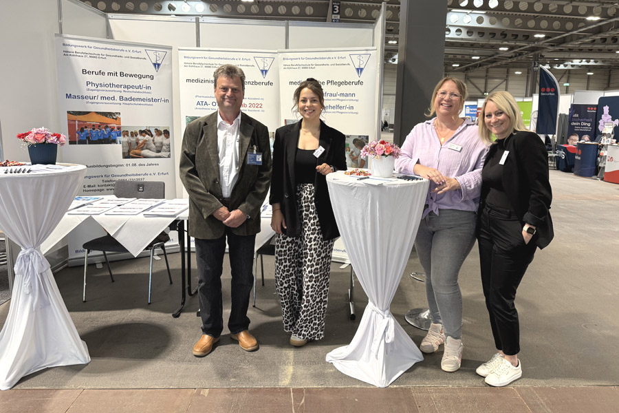 Stand auf der Job-Findermesse
